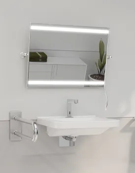 Badspiegel DUET ST Med LED
