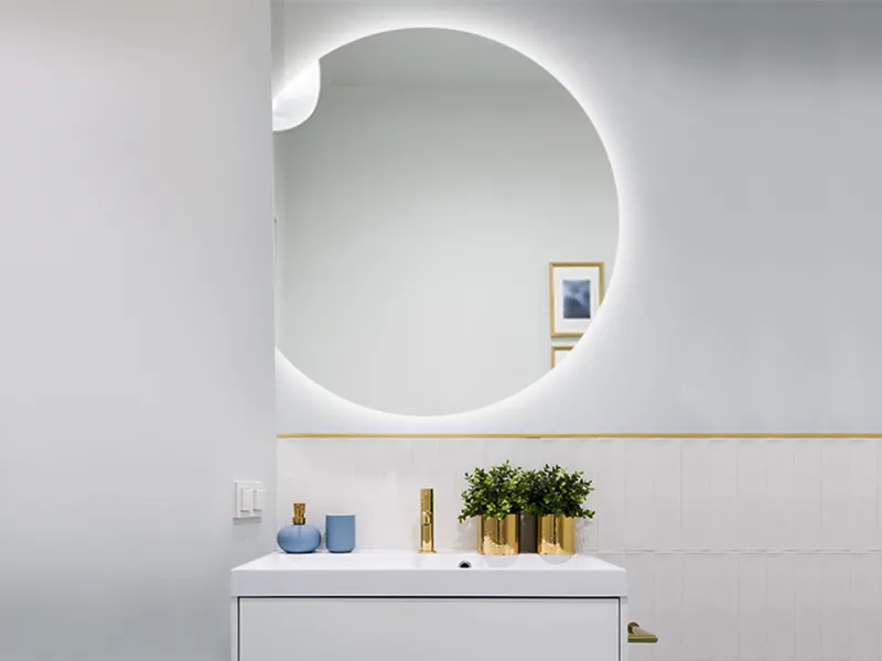 Badspiegel Simple LUNA LED