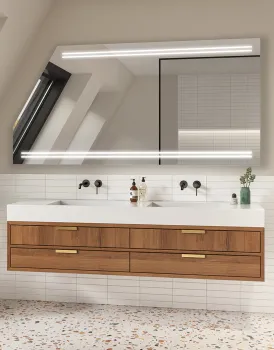 Dachboden Spiegel  LED NARVI